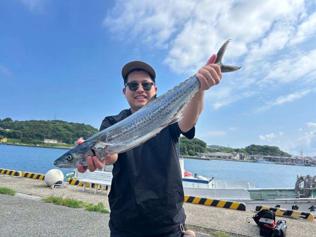 山陰 浜田港 渡船 金時丸 2025年8月15日 波止 釣果報告1