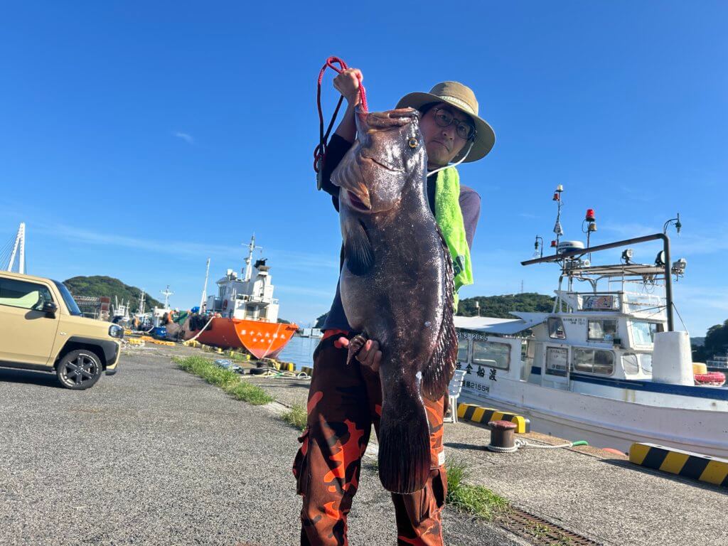 山陰 浜田港 渡船 慶禄 2025年8月17日磯 釣果報告1