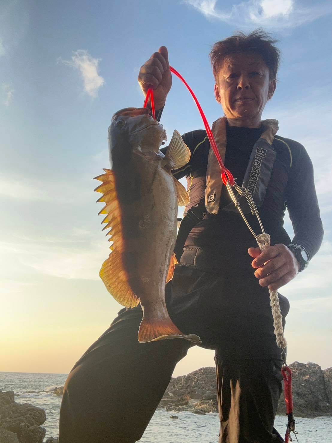 山陰 浜田港 渡船 慶禄 2025年8月24日磯 釣果報告1