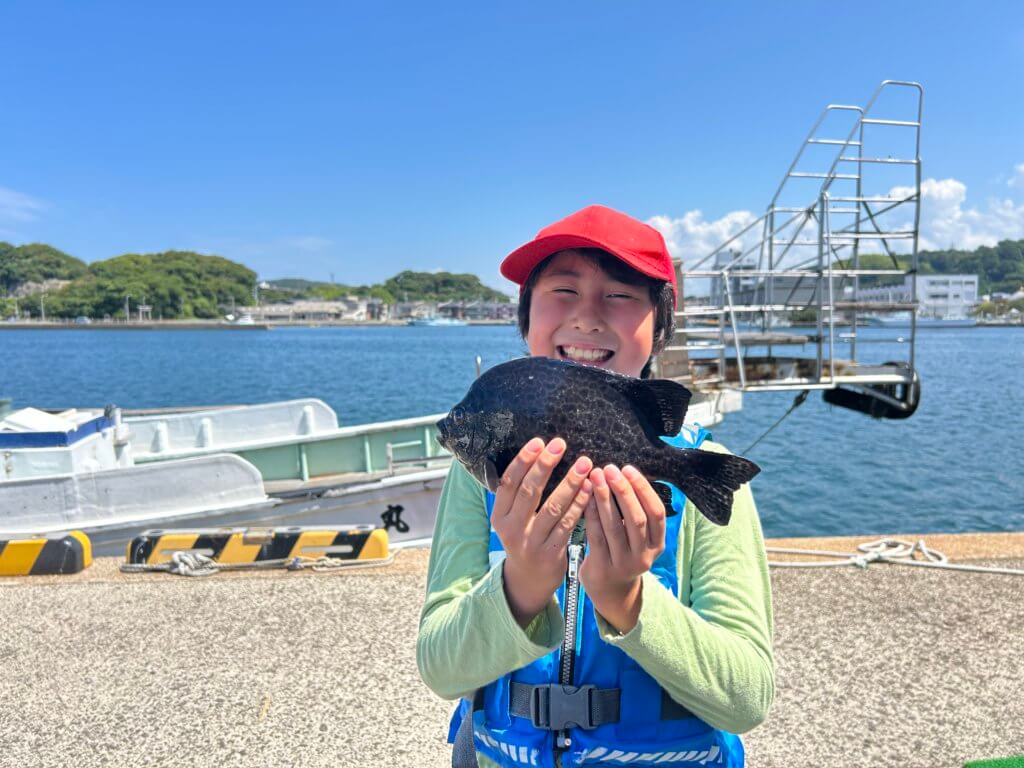 山陰 浜田港 渡船 慶禄 2025年8月28日磯 釣果報告1