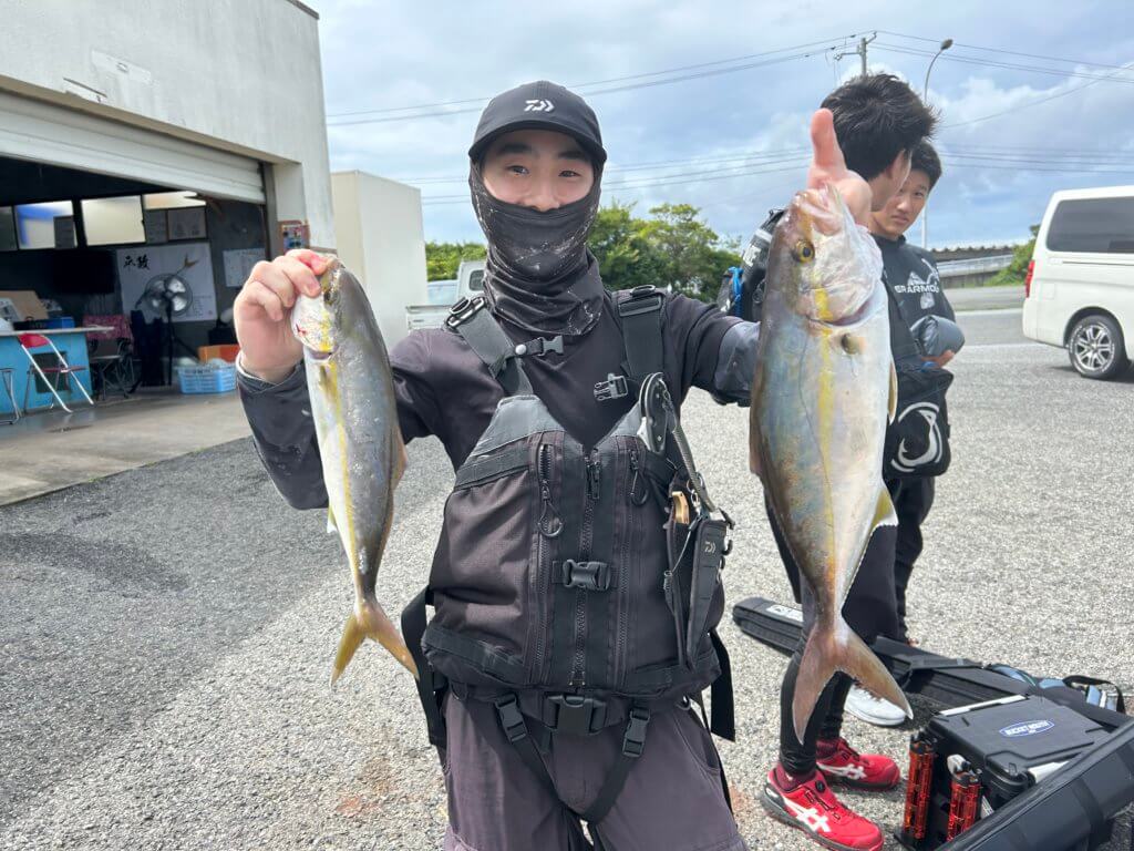 山陰 浜田港 渡船 金時丸 2025年9月21日 波止 釣果報告1