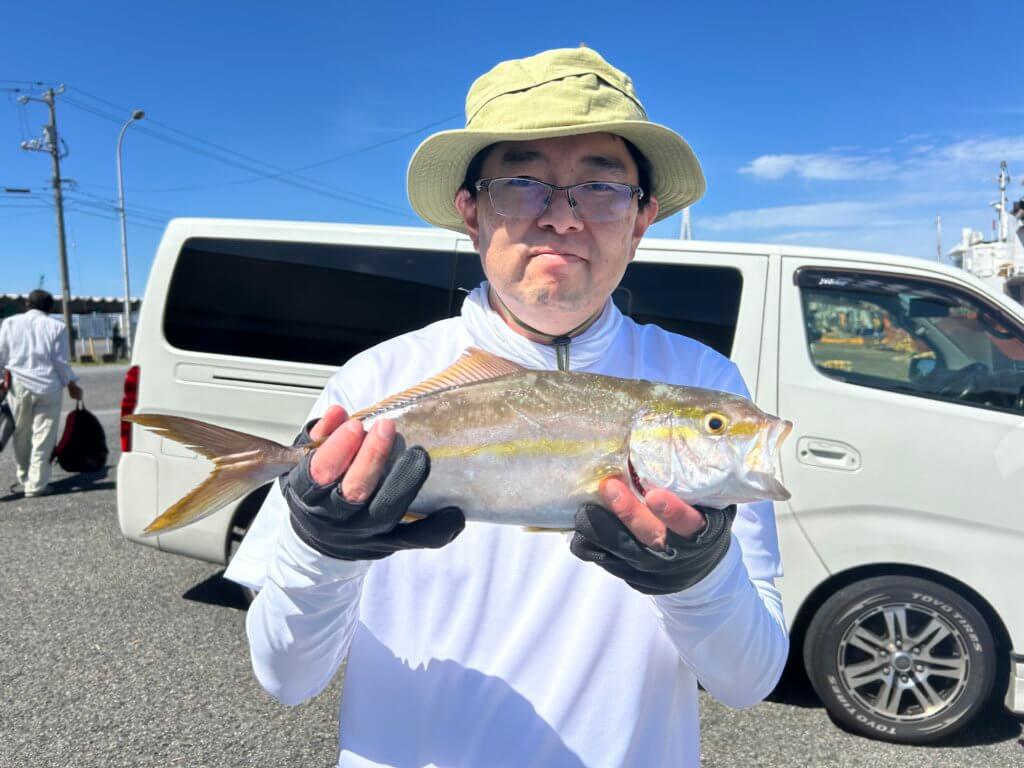 山陰 浜田港 渡船 金時丸 2025年9月22日 波止 釣果報告2