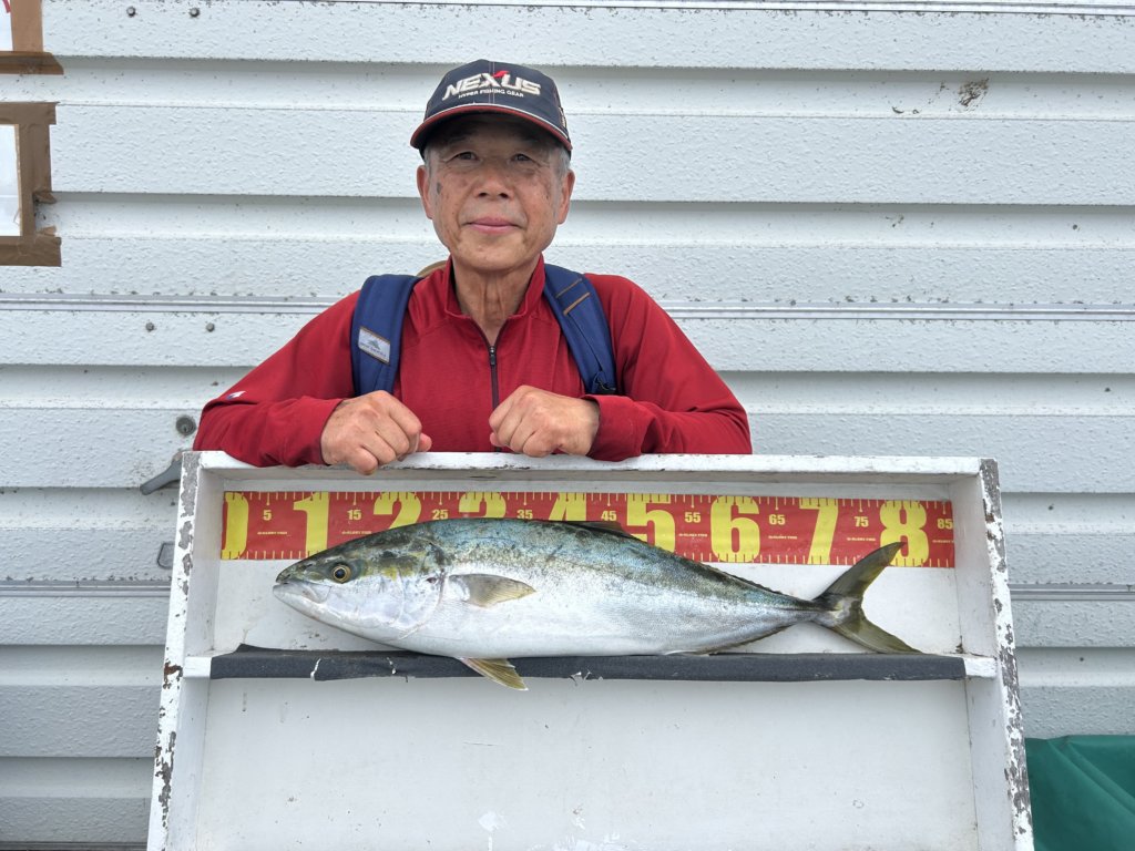 山陰 浜田港 渡船 金時丸 2025年9月24日 波止 釣果報告1