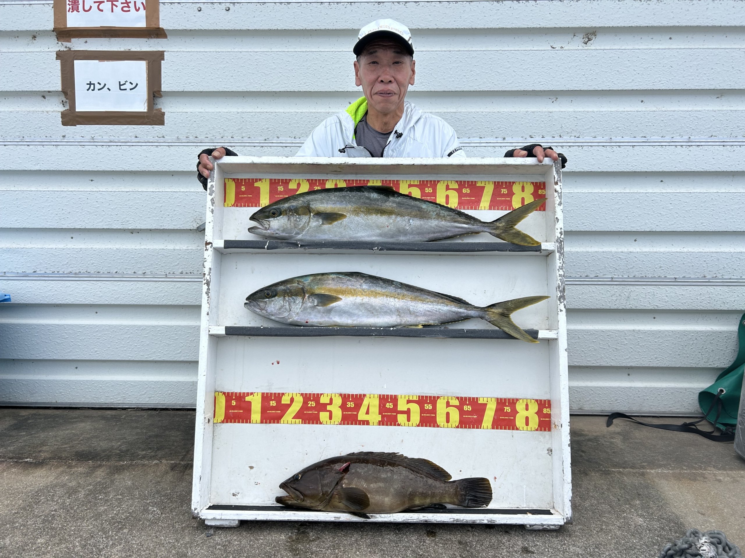 山陰 浜田港 渡船 金時丸 2025年9月27日 波止 釣果報告1