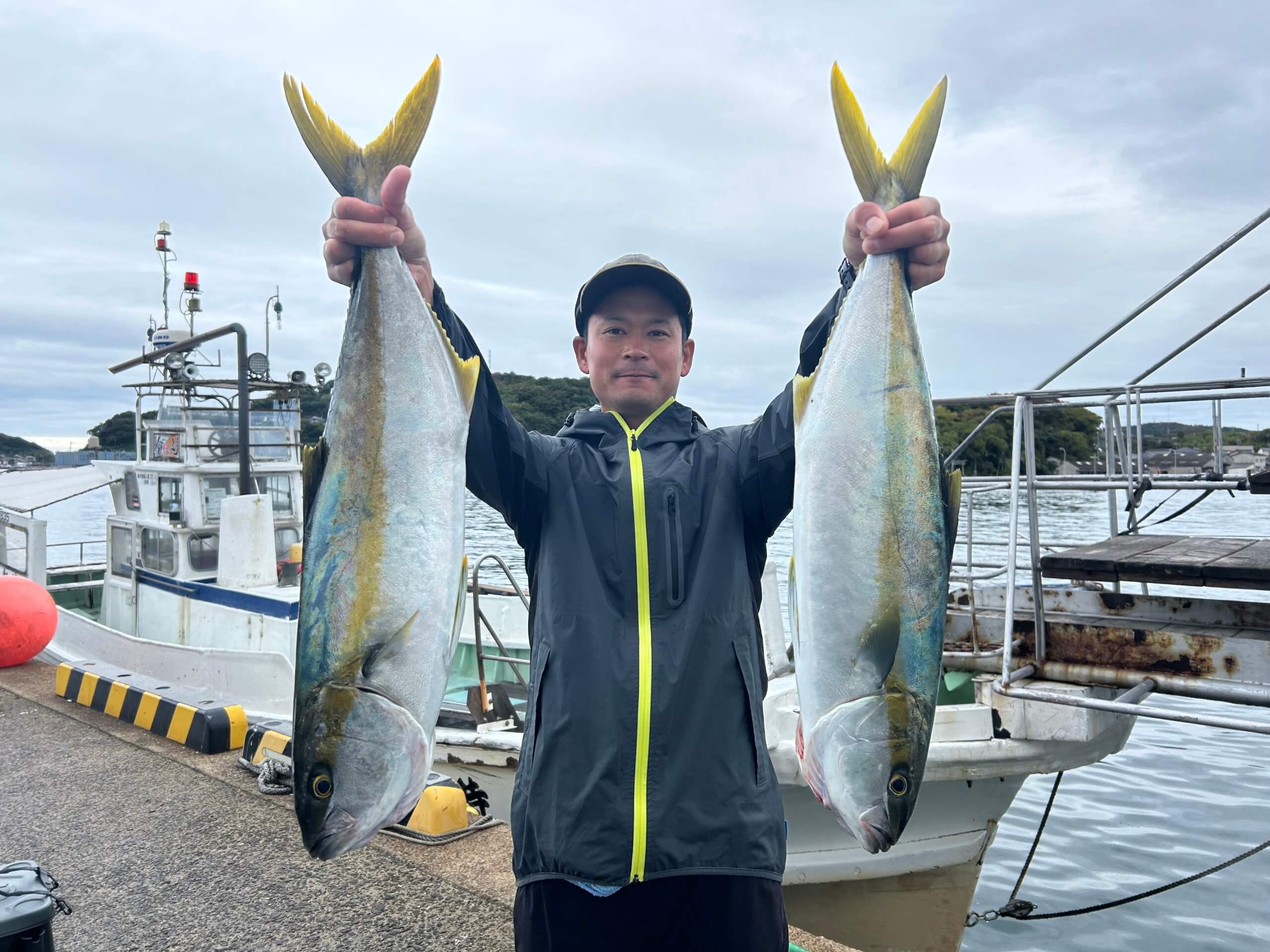 山陰 浜田港 渡船 金時丸 2025年11月9日 波止 釣果報告1