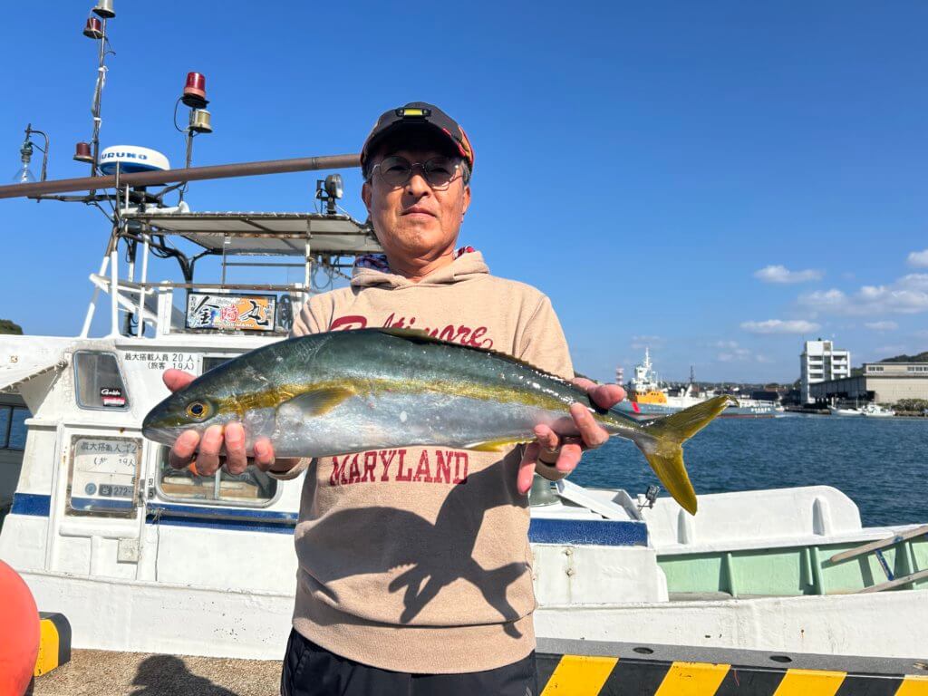 山陰 浜田港 渡船 金時丸 2025年11月14日 波止 釣果報告5