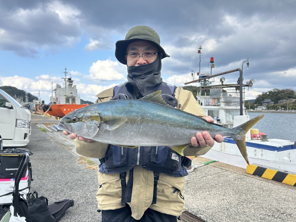 山陰 浜田港 渡船 金時丸 2025年11月20日 波止 釣果報告3