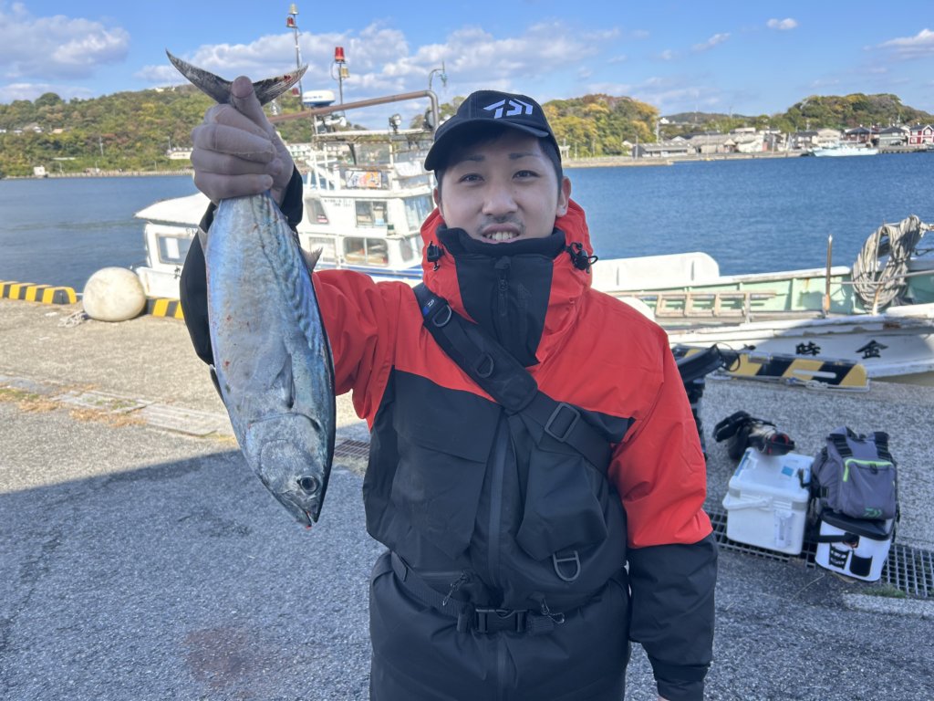 山陰 浜田港 渡船 金時丸 2025年11月22日 波止 釣果報告2