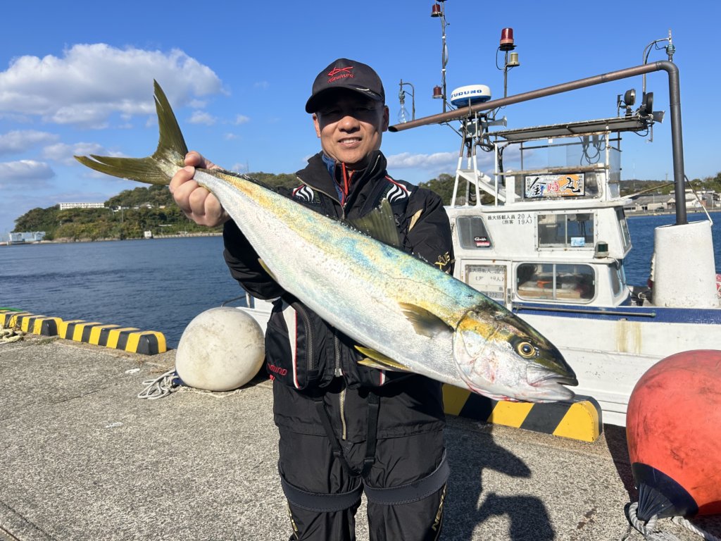 山陰 浜田港 渡船 金時丸 2025年11月22日 波止 釣果報告1