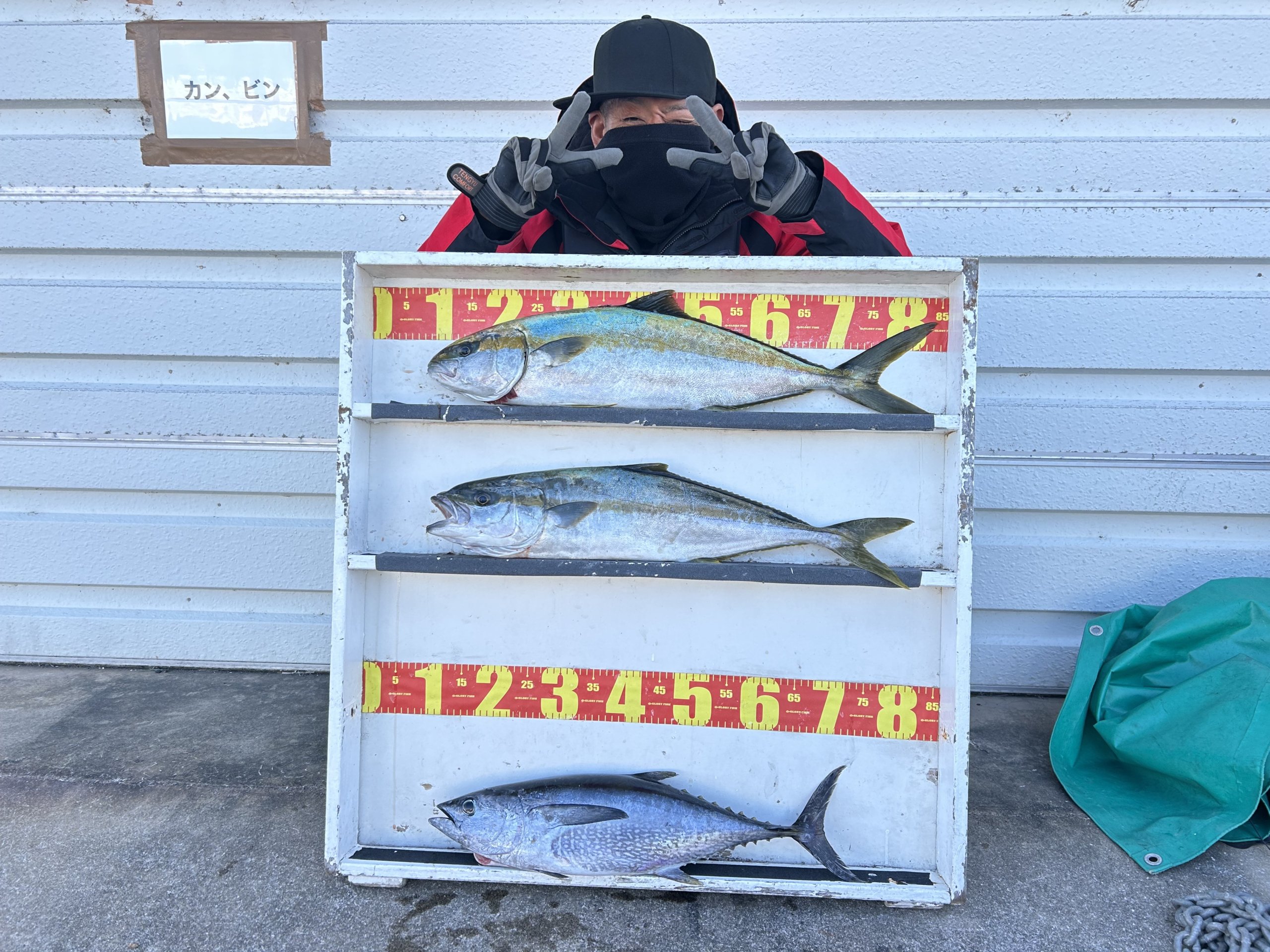 山陰 浜田港 渡船 慶禄 2025年11月24日磯 釣果報告1