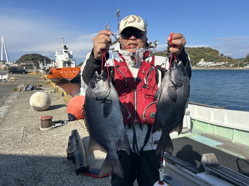 山陰 浜田港 渡船 金時丸 2025年11月27日 波止 釣果報告3