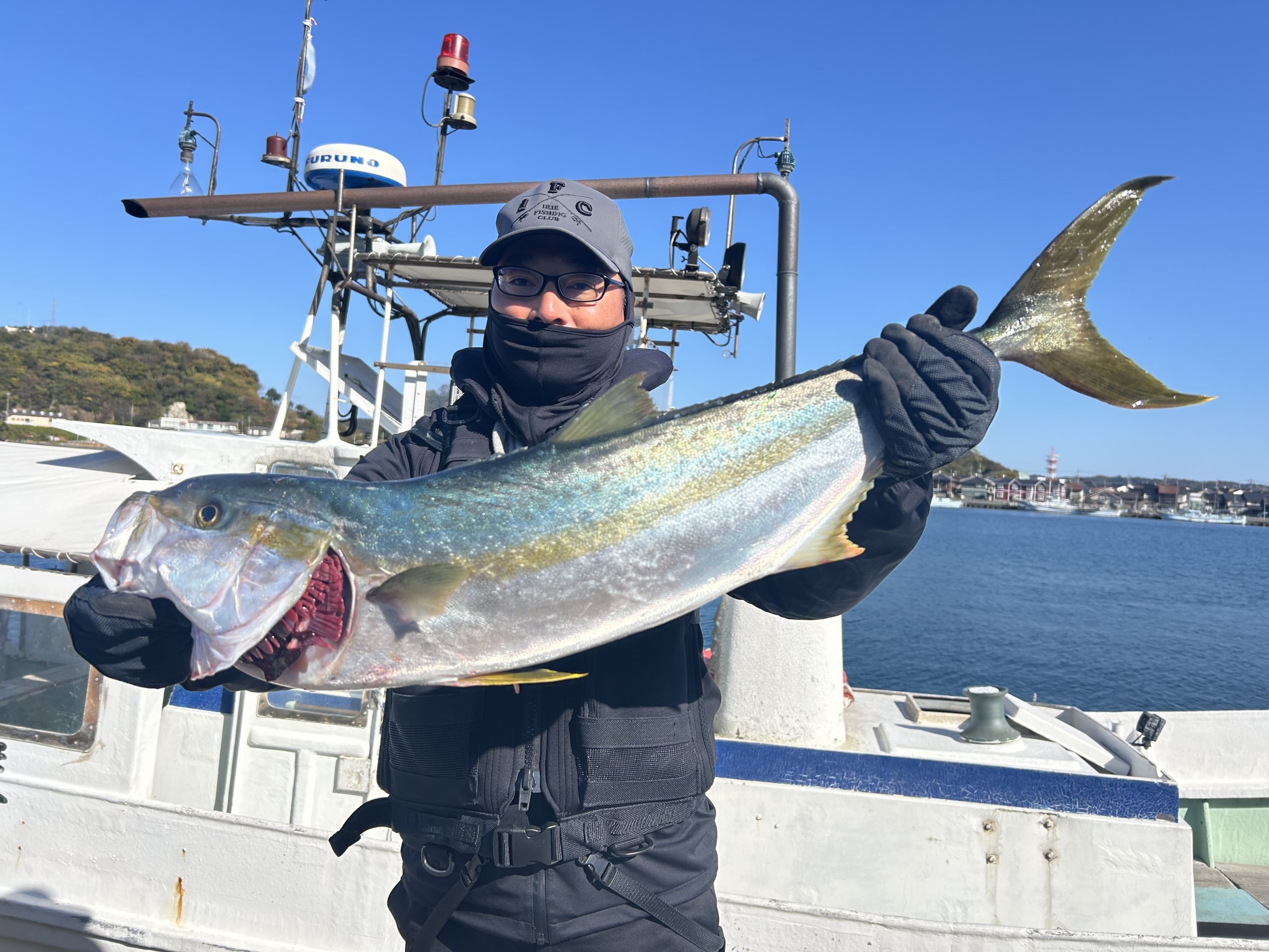 山陰 浜田港 渡船 金時丸 2025年11月29日 波止 釣果報告1