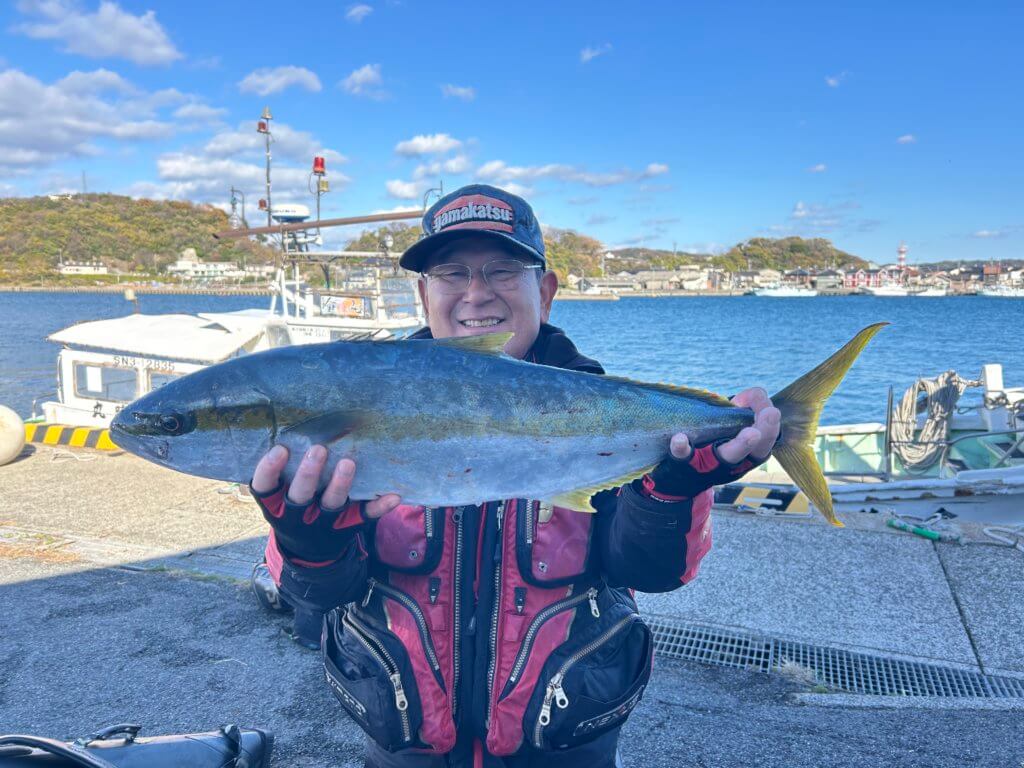 山陰 浜田港 渡船 金時丸 2025年12月6日 波止 釣果報告1