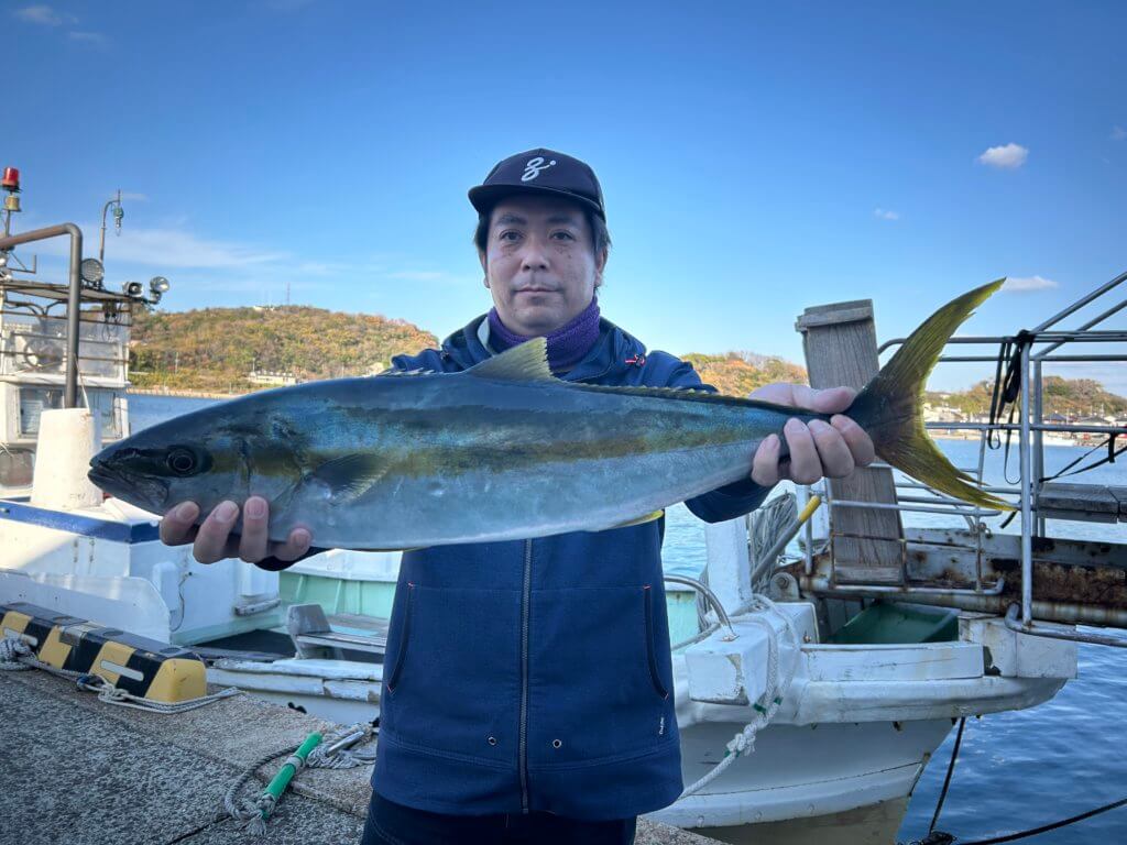 山陰 浜田港 渡船 金時丸 2025年12月10日 波止 釣果報告3