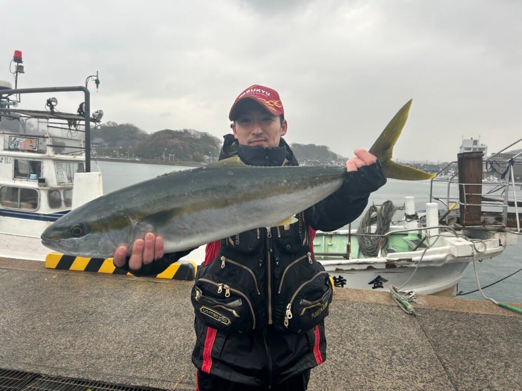 山陰 浜田港 渡船 金時丸 2025年12月17日 波止 釣果報告1