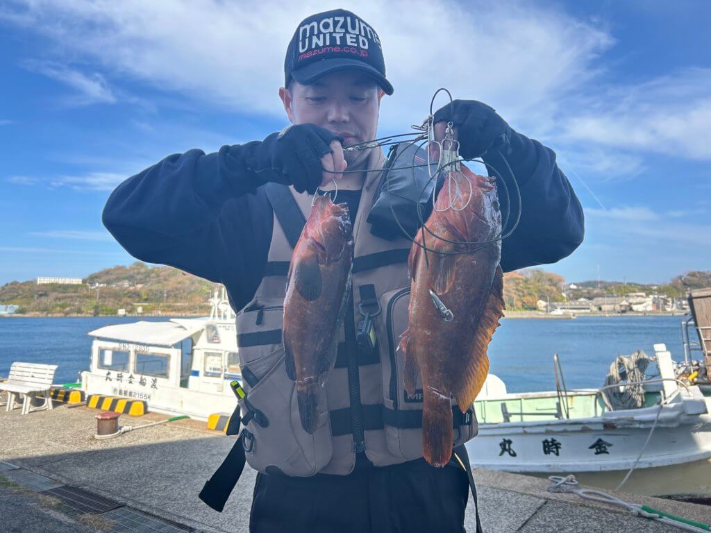 山陰 浜田港 渡船 慶禄 2025年12月19日磯 釣果報告3