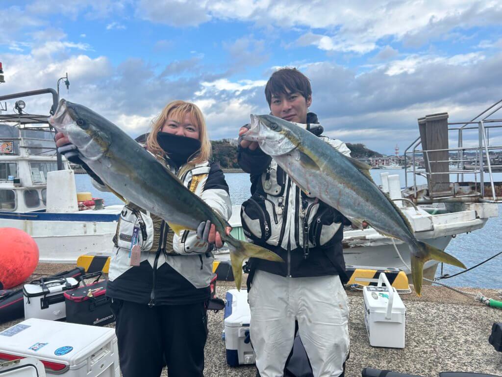 山陰 浜田港 渡船 金時丸 2025年12月29日 波止 釣果報告2