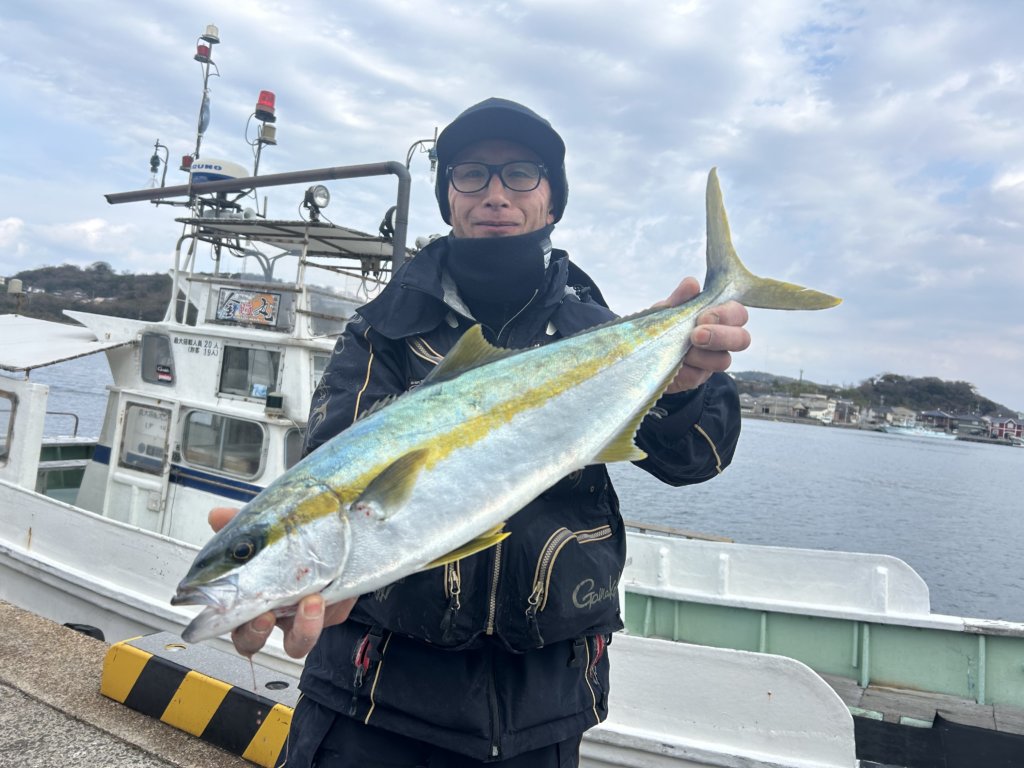 山陰 浜田港 渡船 金時丸 2025年12月30日 波止 釣果報告1