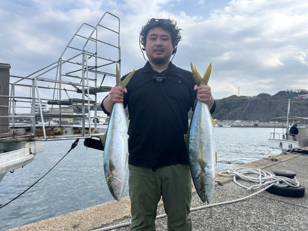 山陰 浜田港 渡船 金時丸 2025年12月30日 波止 釣果報告1