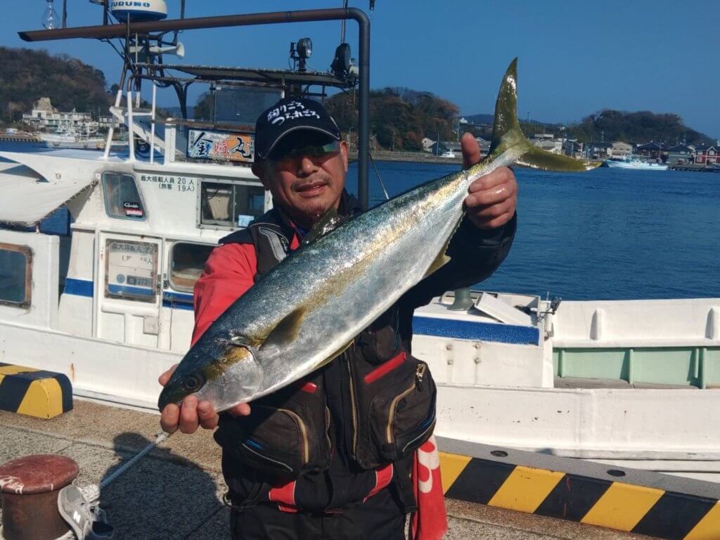 山陰 浜田港 渡船 金時丸 2026年1月16日 波止 釣果報告1
