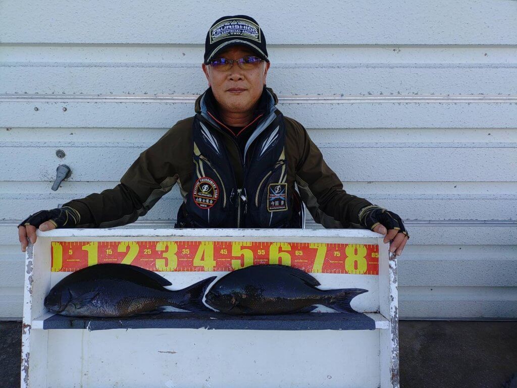 山陰 浜田港 渡船 金時丸 2026年1月18日 波止 釣果報告2