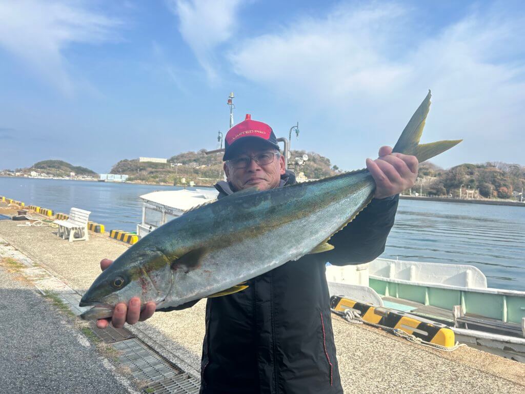 山陰 浜田港 渡船 金時丸 2026年1月19日 波止 釣果報告1