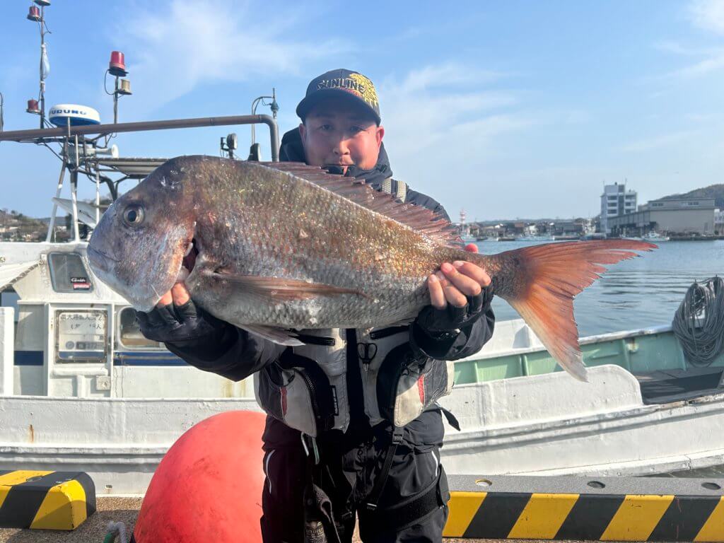 山陰 浜田港 渡船 金時丸 2026年1月19日 波止 釣果報告1