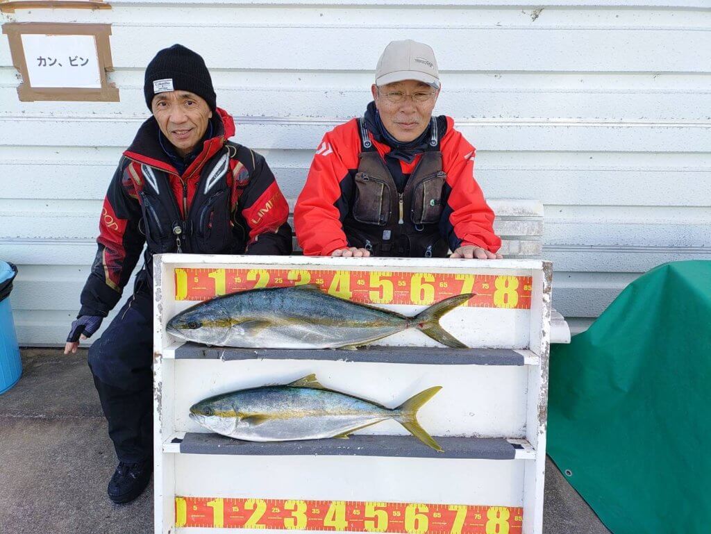 山陰 浜田港 渡船 金時丸 2026年1月31日 波止 釣果報告2