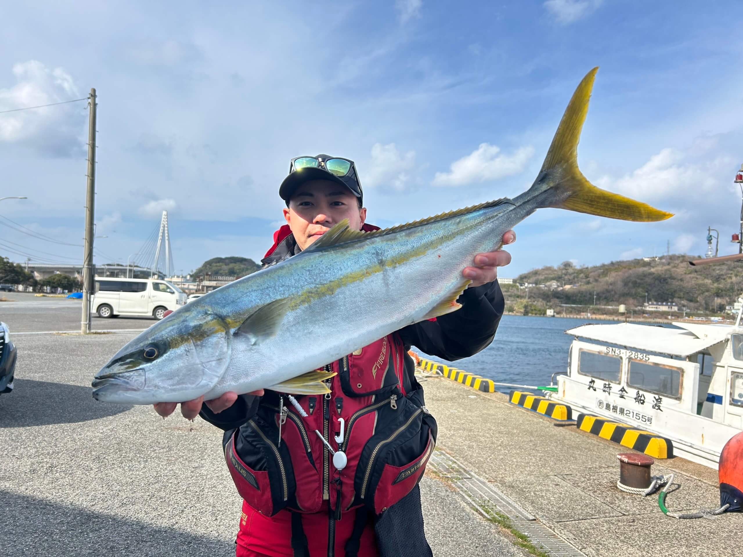 山陰 浜田港 渡船 金時丸 2026年2月5日 波止 釣果報告1