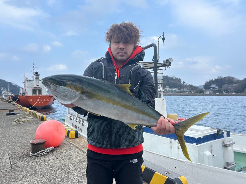 山陰 浜田港 渡船 金時丸 2026年2月6日 波止 釣果報告1