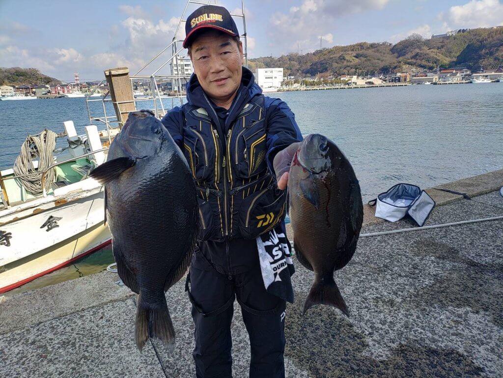 山陰 浜田港 渡船 慶禄 2026年2月15日 磯 釣果報告4