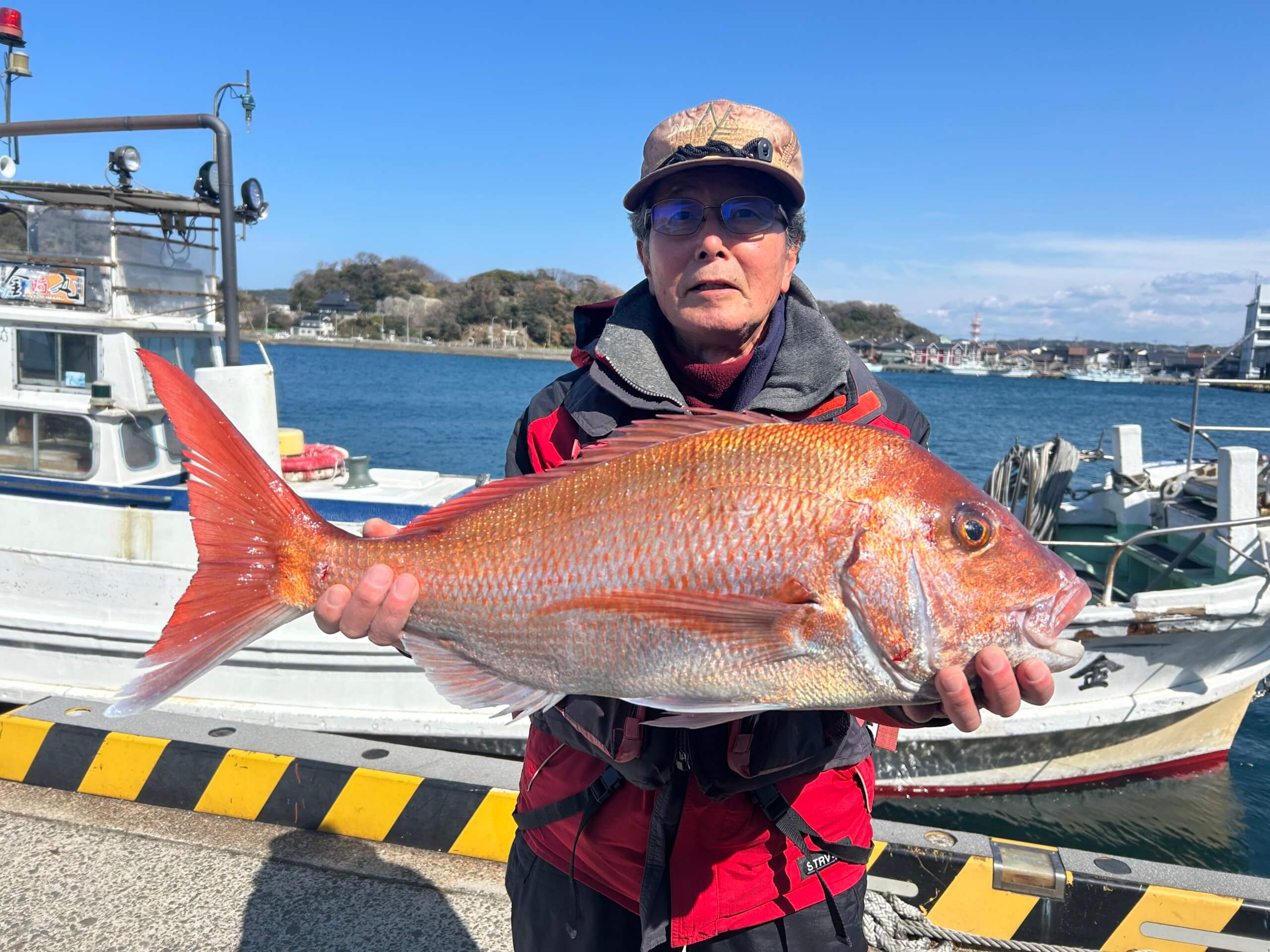 山陰 浜田港 渡船 金時丸 2026年2月20日 波止 釣果報告1