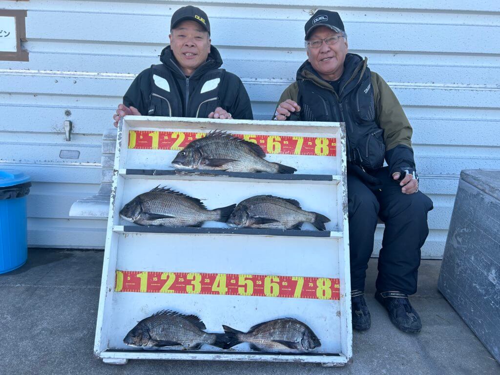 山陰 浜田港 渡船 慶禄 2026年2月21日 磯 釣果報告1