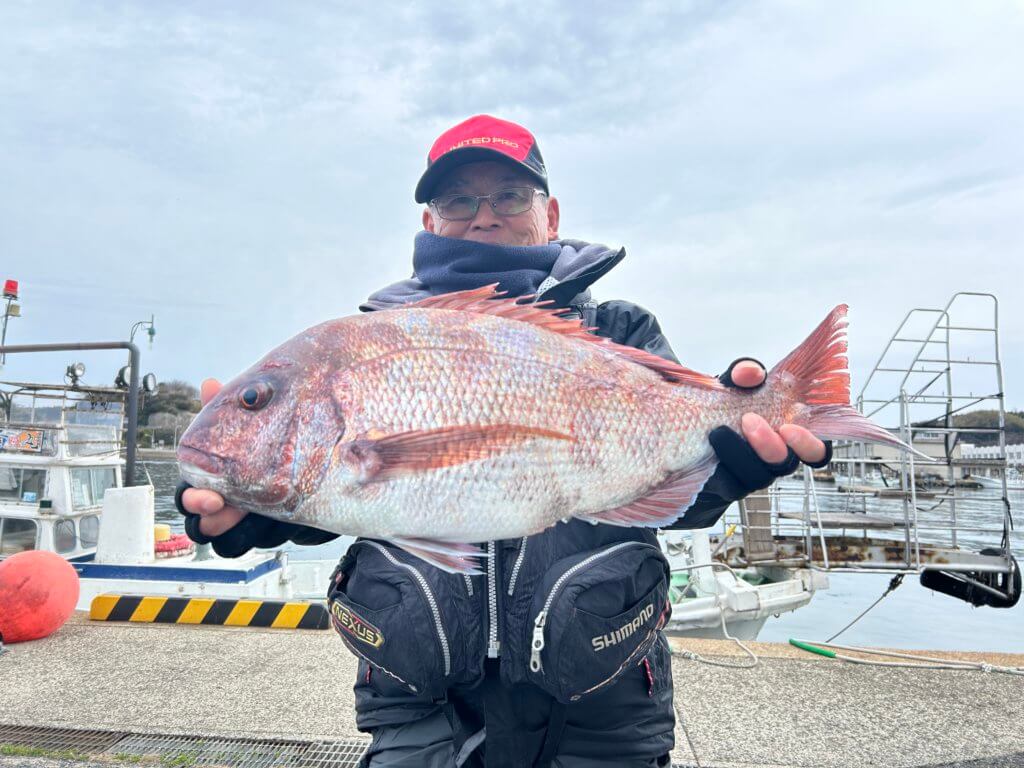 山陰 浜田港 渡船 金時丸 2026年2月24日 波止 釣果報告1