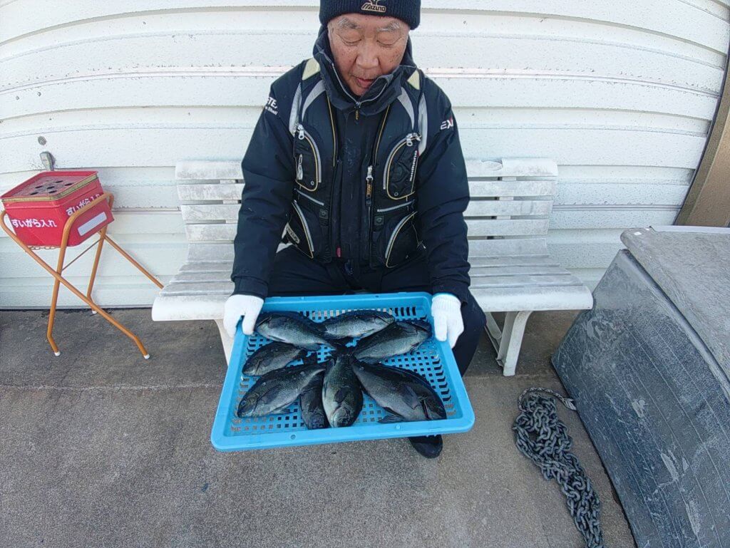 山陰 浜田港 渡船 慶禄 2026年3月5日 磯 釣果報告1