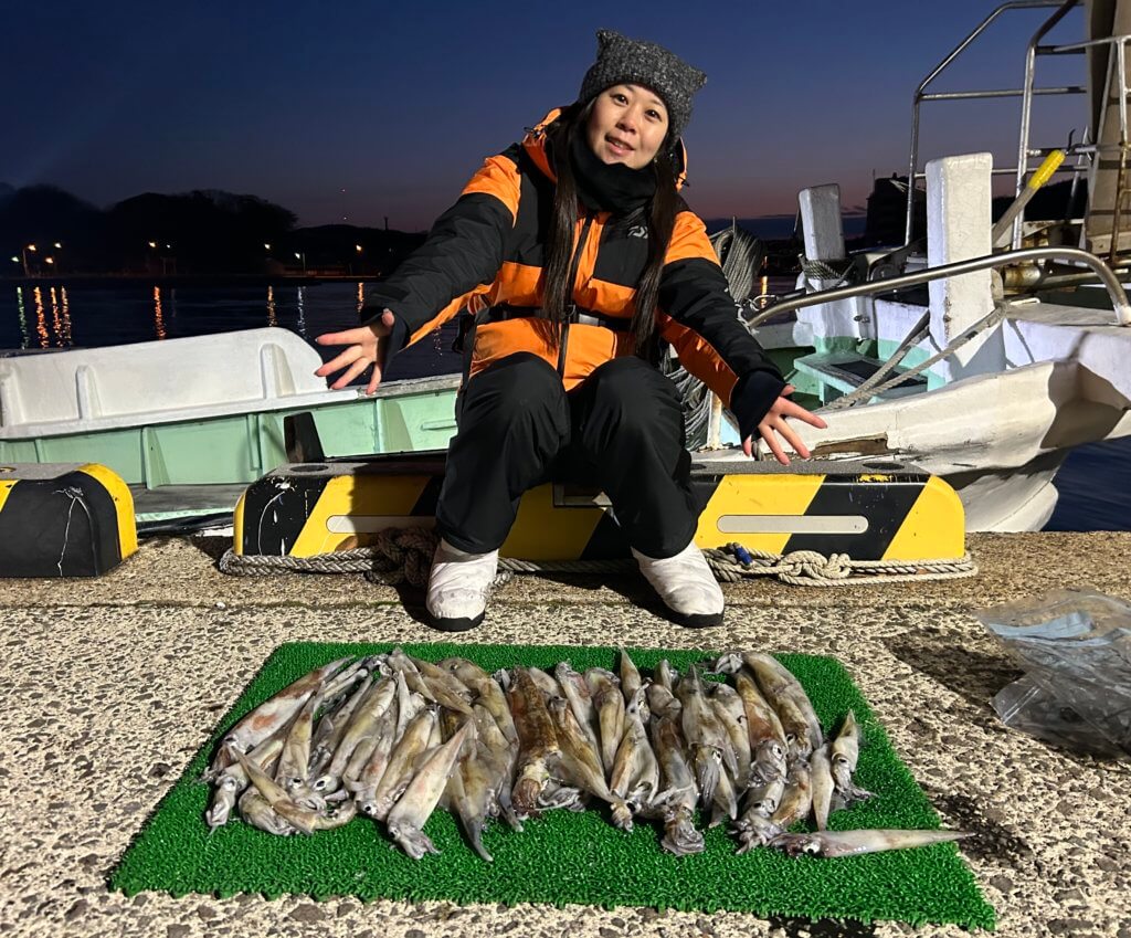 山陰 浜田港 渡船 金時丸 2026年3月9日 波止 釣果報告1