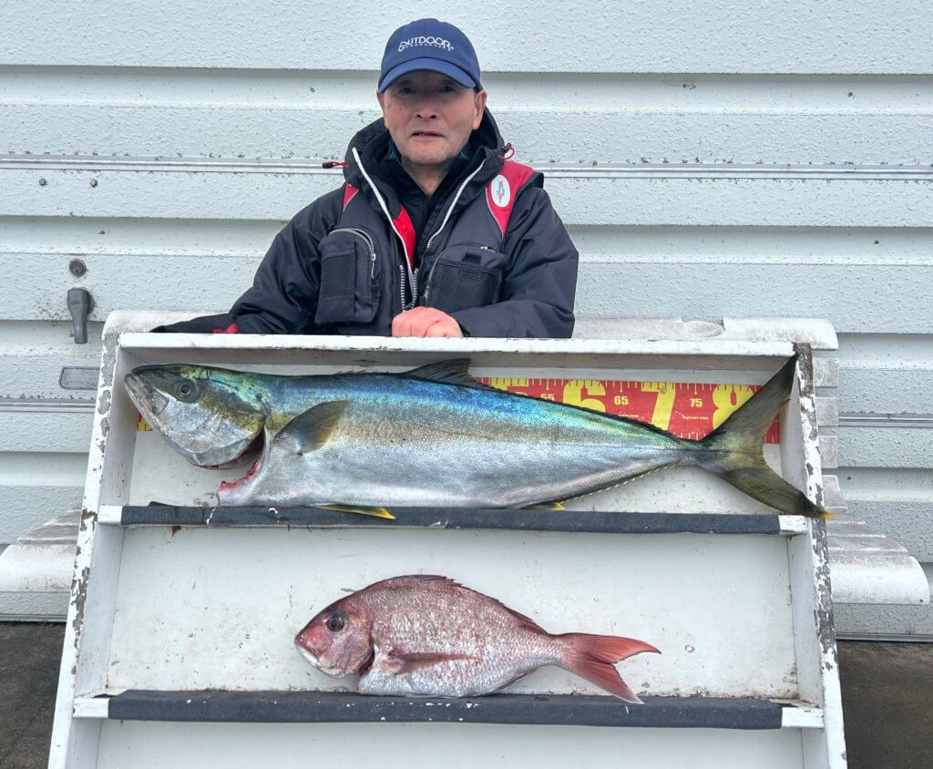 山陰 浜田港 渡船 金時丸 2026年3月9日 波止 釣果報告4