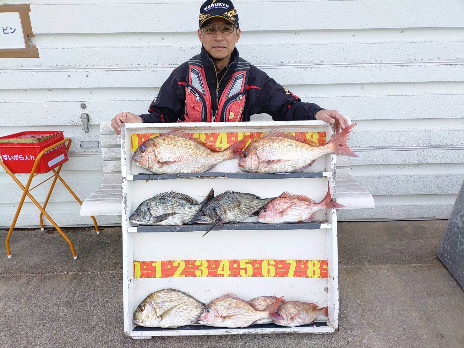 山陰 浜田港 渡船 慶禄 2026年3月11日 磯 釣果報告1