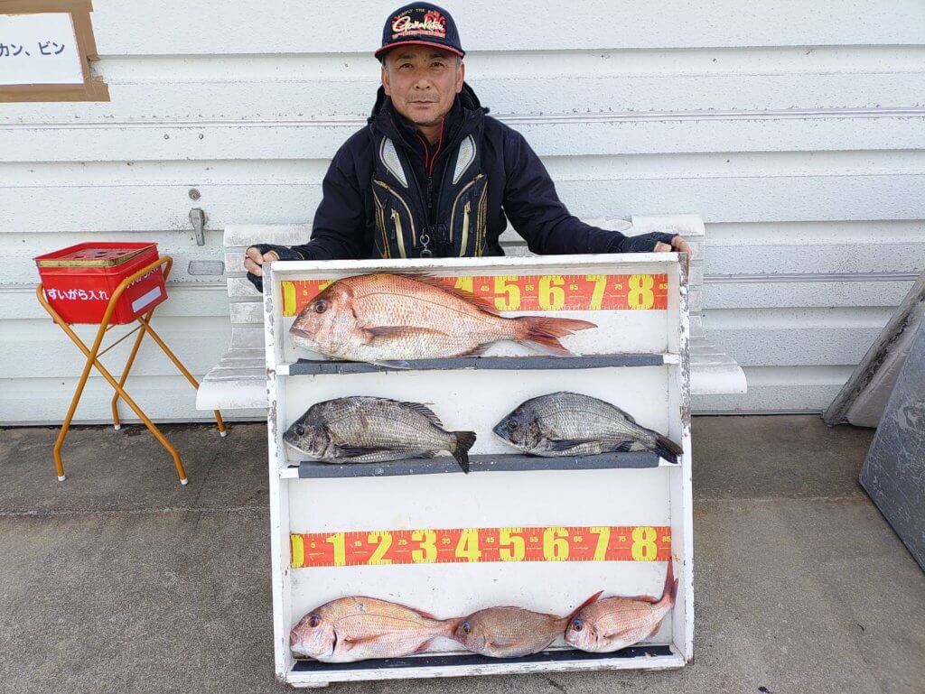 山陰 浜田港 渡船 慶禄 2026年3月11日 磯 釣果報告2