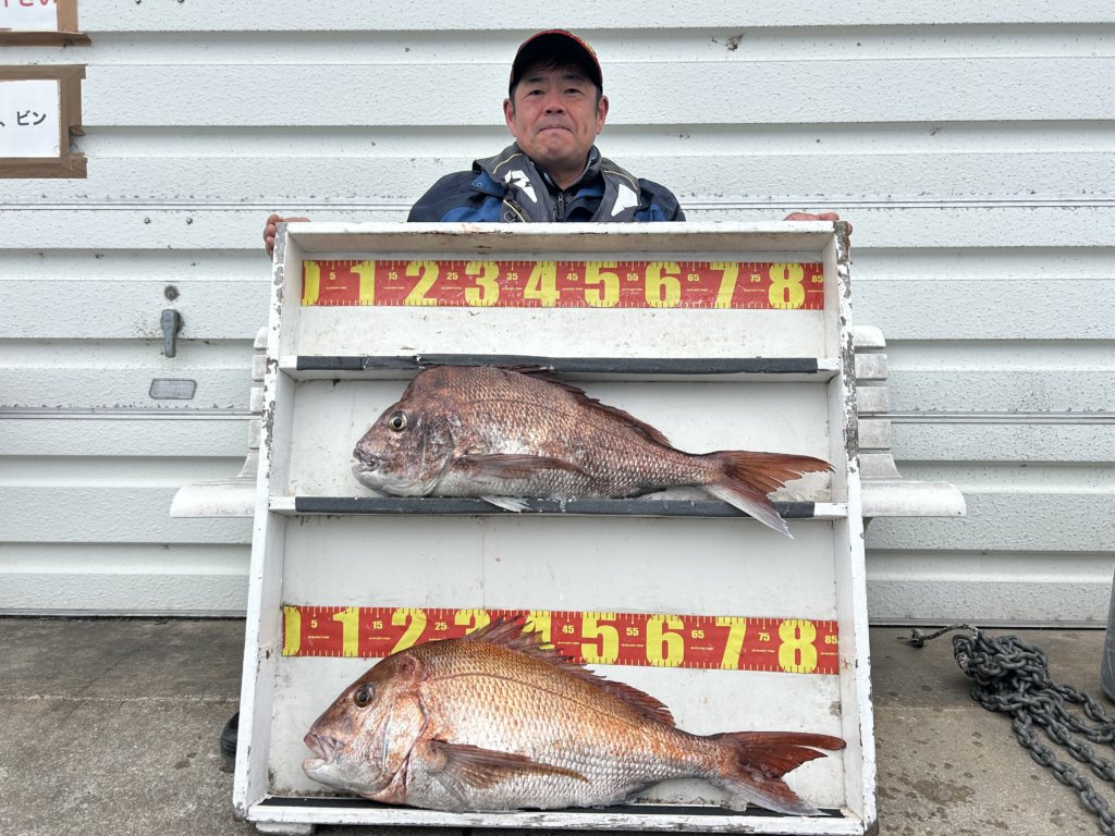 山陰 浜田港 渡船 金時丸 2026年3月22日 波止 釣果報告1