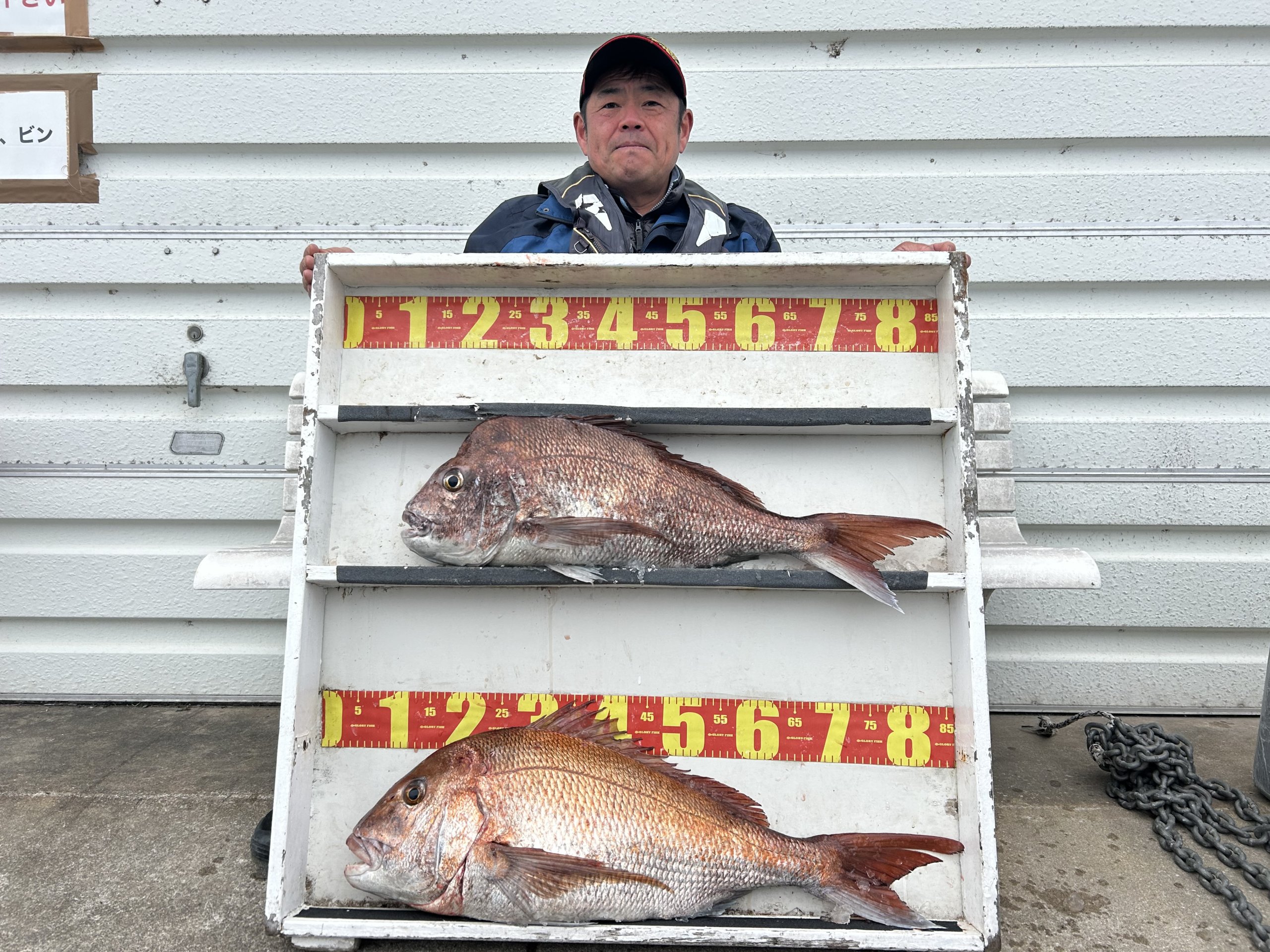 山陰 浜田港 渡船 金時丸 2026年3月22日 波止 釣果報告1