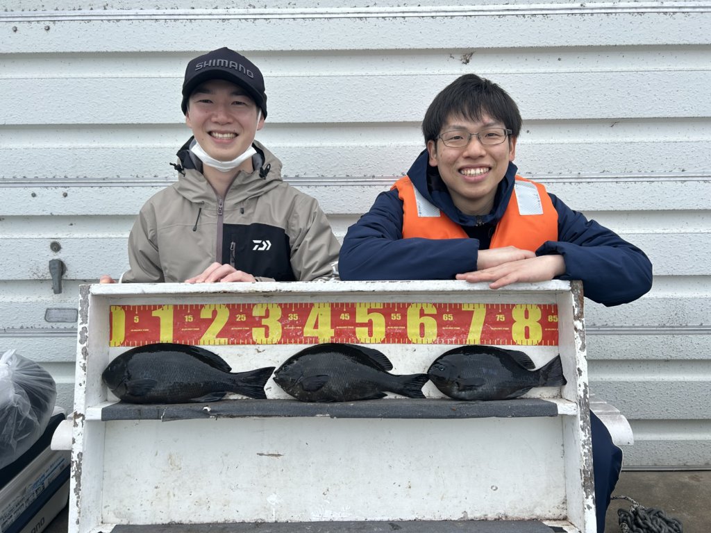 山陰 浜田港 渡船 金時丸 2026年3月22日 波止 釣果報告4