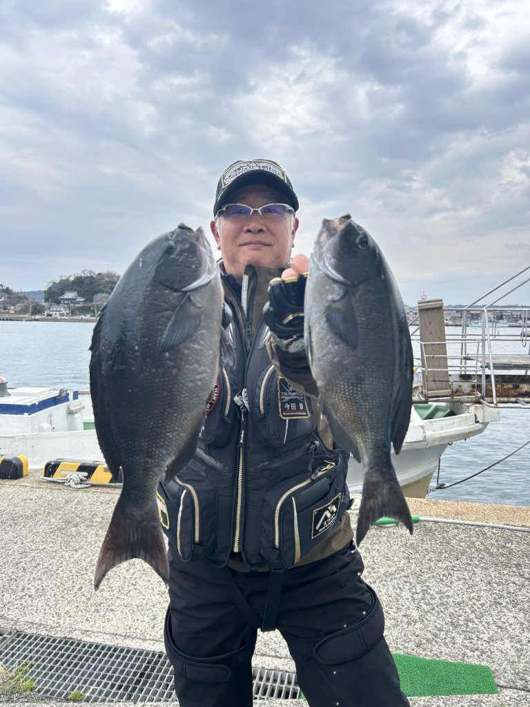 山陰 浜田港 渡船 慶禄 2026年3月22日 磯 釣果報告1