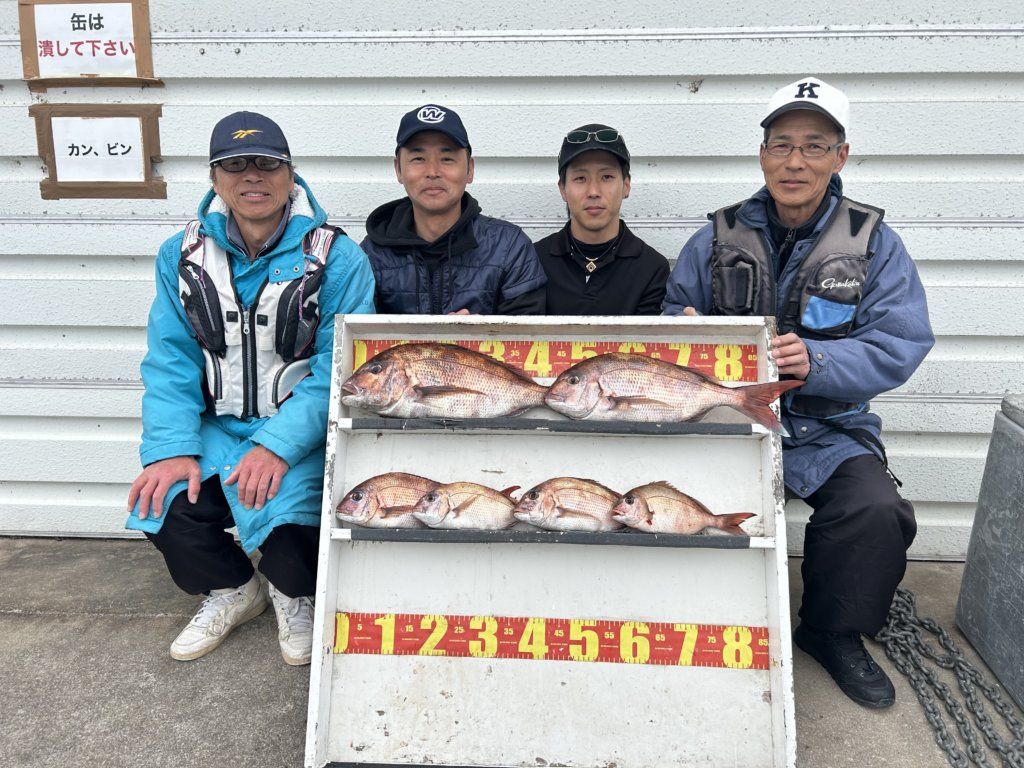 山陰 浜田港 渡船 金時丸 2026年3月22日 波止 釣果報告5