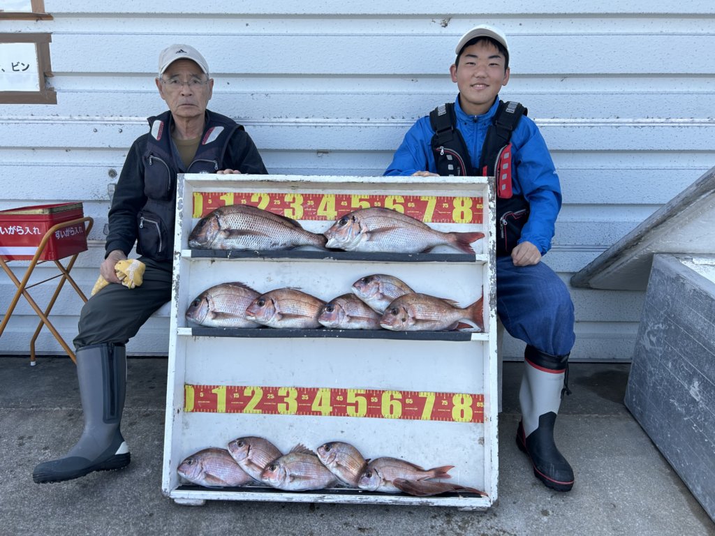 山陰 浜田港 渡船 慶禄 2026年3月23日 磯 釣果報告3