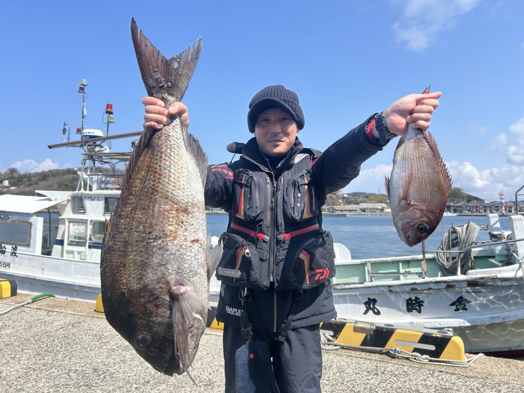 山陰 浜田港 渡船 慶禄 2026年3月23日 磯 釣果報告1