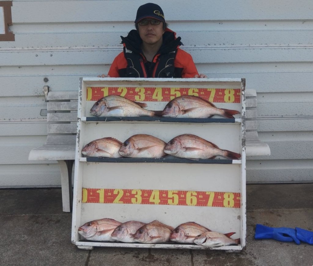 山陰 浜田港 渡船 慶禄 2026年3月27日 磯 釣果報告1