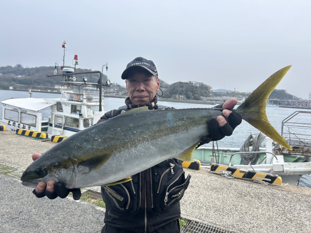 山陰 浜田港 渡船 金時丸 2026年3月29日 波止 釣果報告1