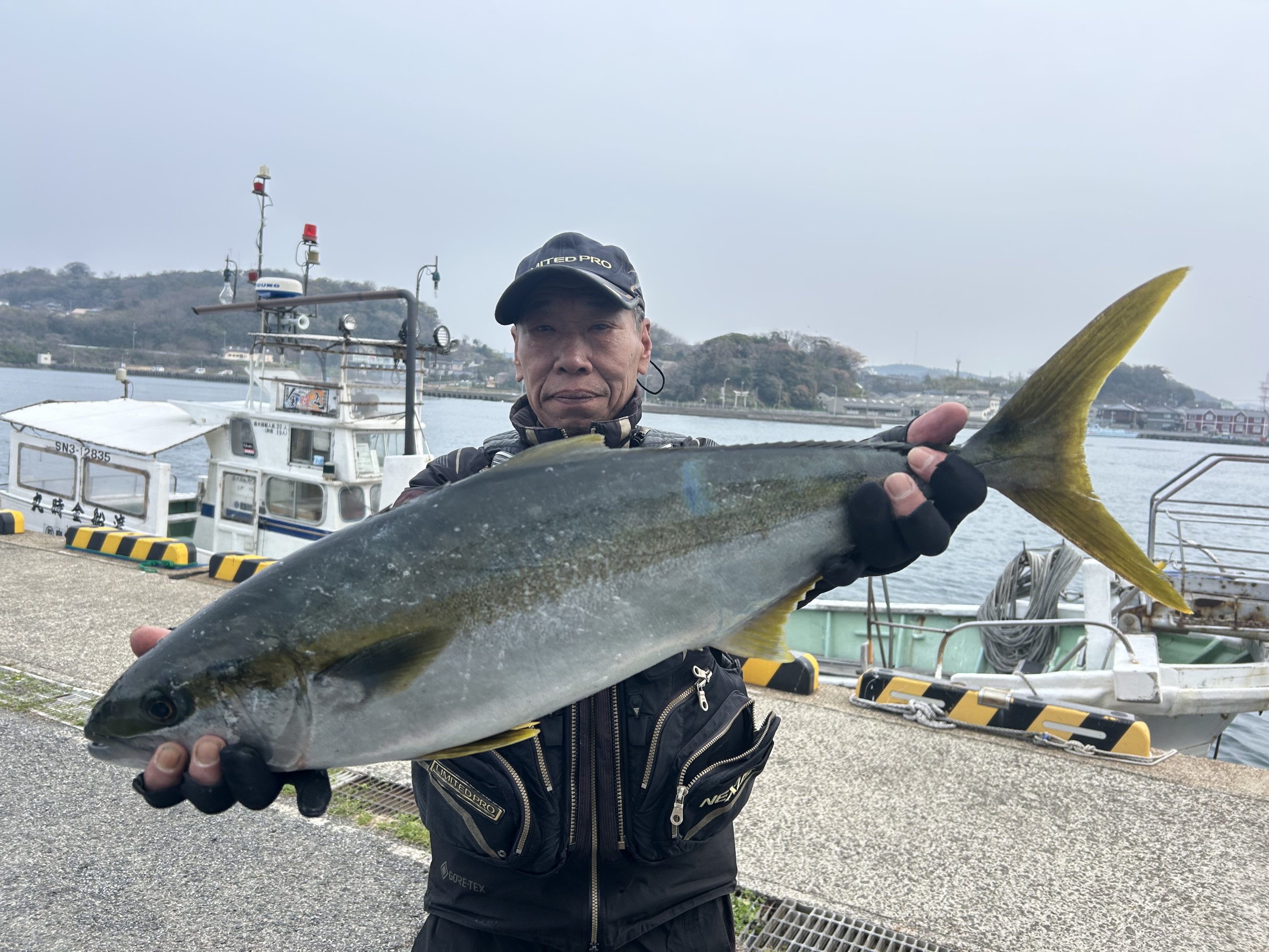 山陰 浜田港 渡船 金時丸 2026年3月29日 波止 釣果報告1